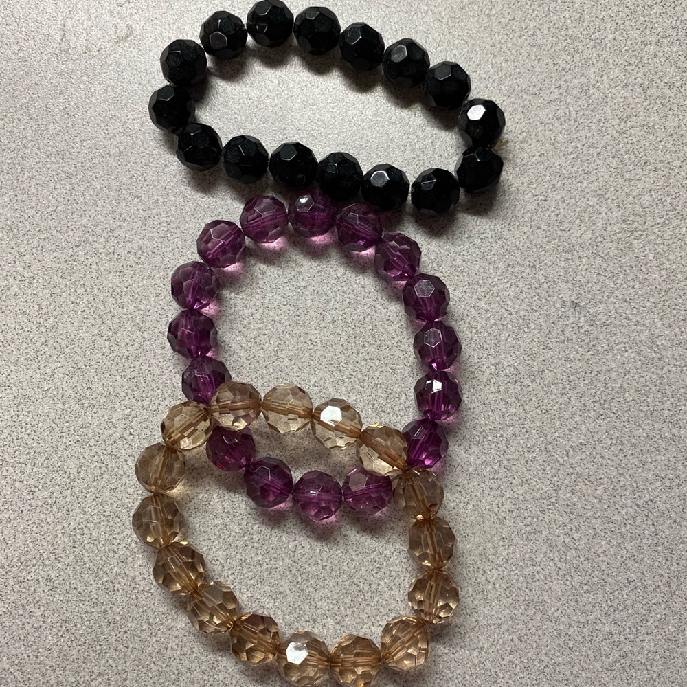 3 bracelets